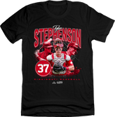Tyler Stephenson Retro 90s black T-shirt In The Clutch